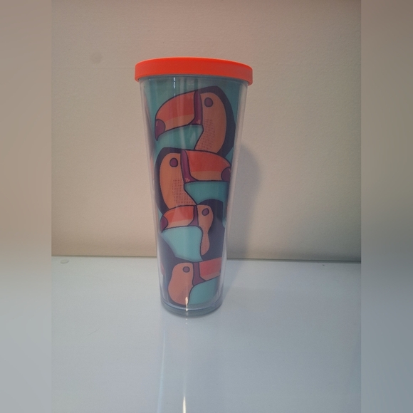 Starbucks 2014 toucan tumbler *RARE*  Never used - Picture 4 of 7
